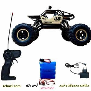 ماشین بازی کنترلی مدل آفرود قدرتی دو دیفرانسیل 4WD